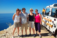 Croatia, safari tours on the island of Hvar, guests photo