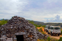 Dalmatian island safari excursion - Land Rover Defender and trim, field shelter